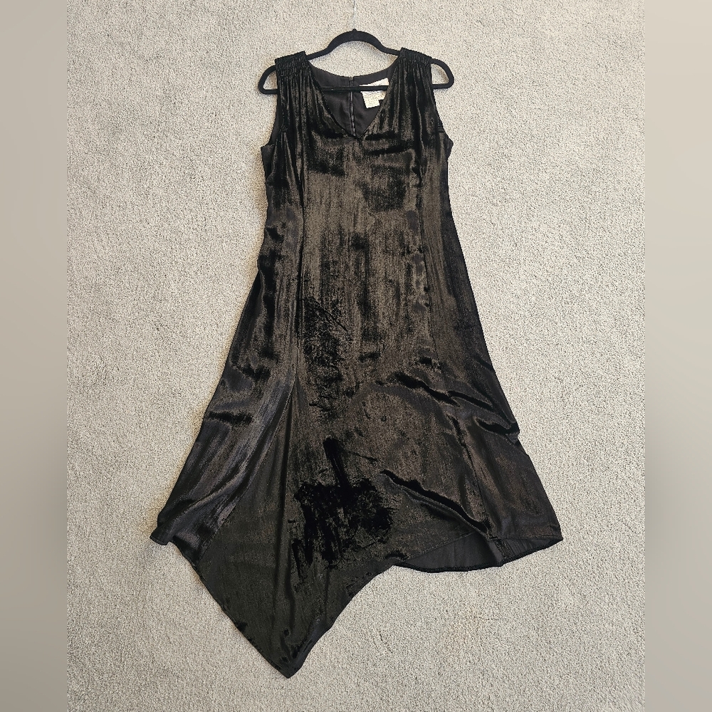 Vintage Max Mara Velvet Cocktail Dress